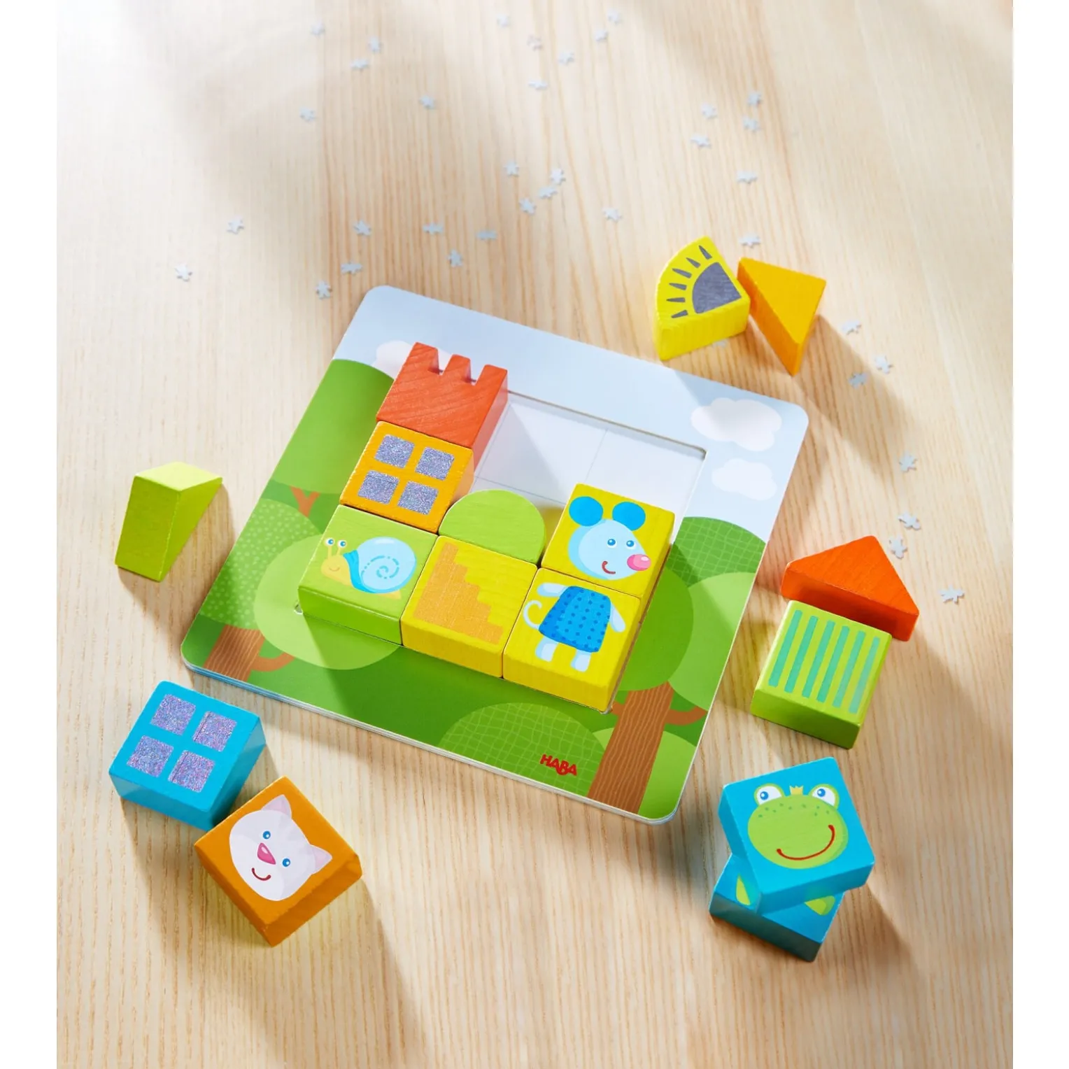 Legespiel Tierisch quadratisch