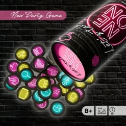 Let’s talk NEON, Party-Spiel, ab 8 Jahren, pink