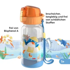 Lunch-Set Pinguin für Kinder, Pinguin-Brotdose & -Trinkflasche