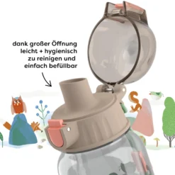 Lunch-Set Waldtiere für Kinder, Waldtiere-Brotdose & -Trinkflasche