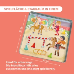 Magnetspiel-Box Pferde