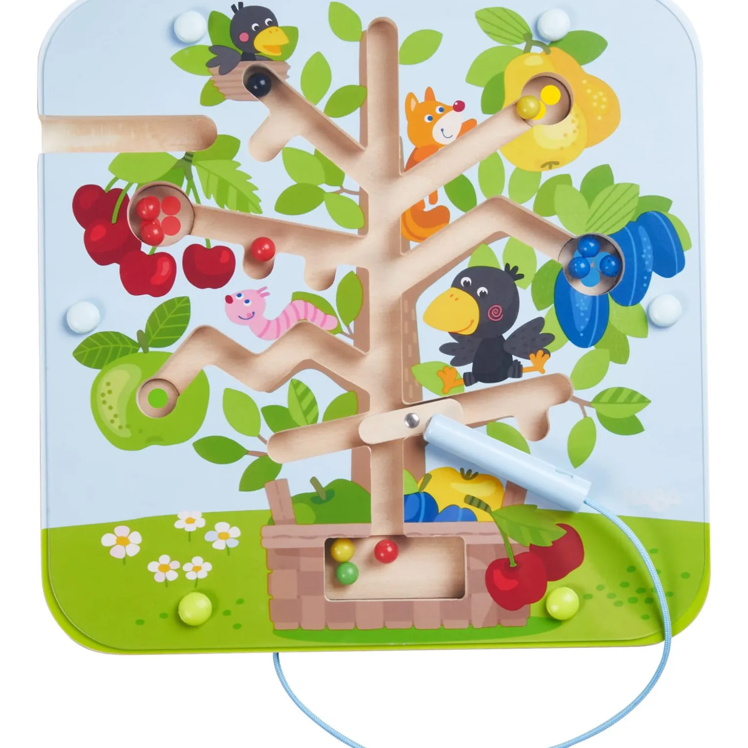 Magnetspiel Obstgarten