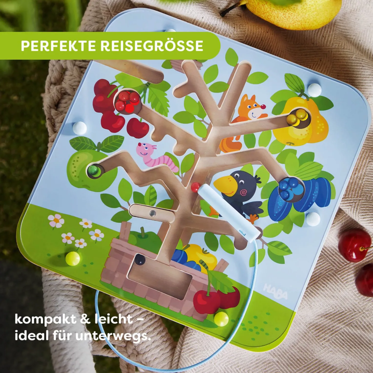 Magnetspiel Obstgarten