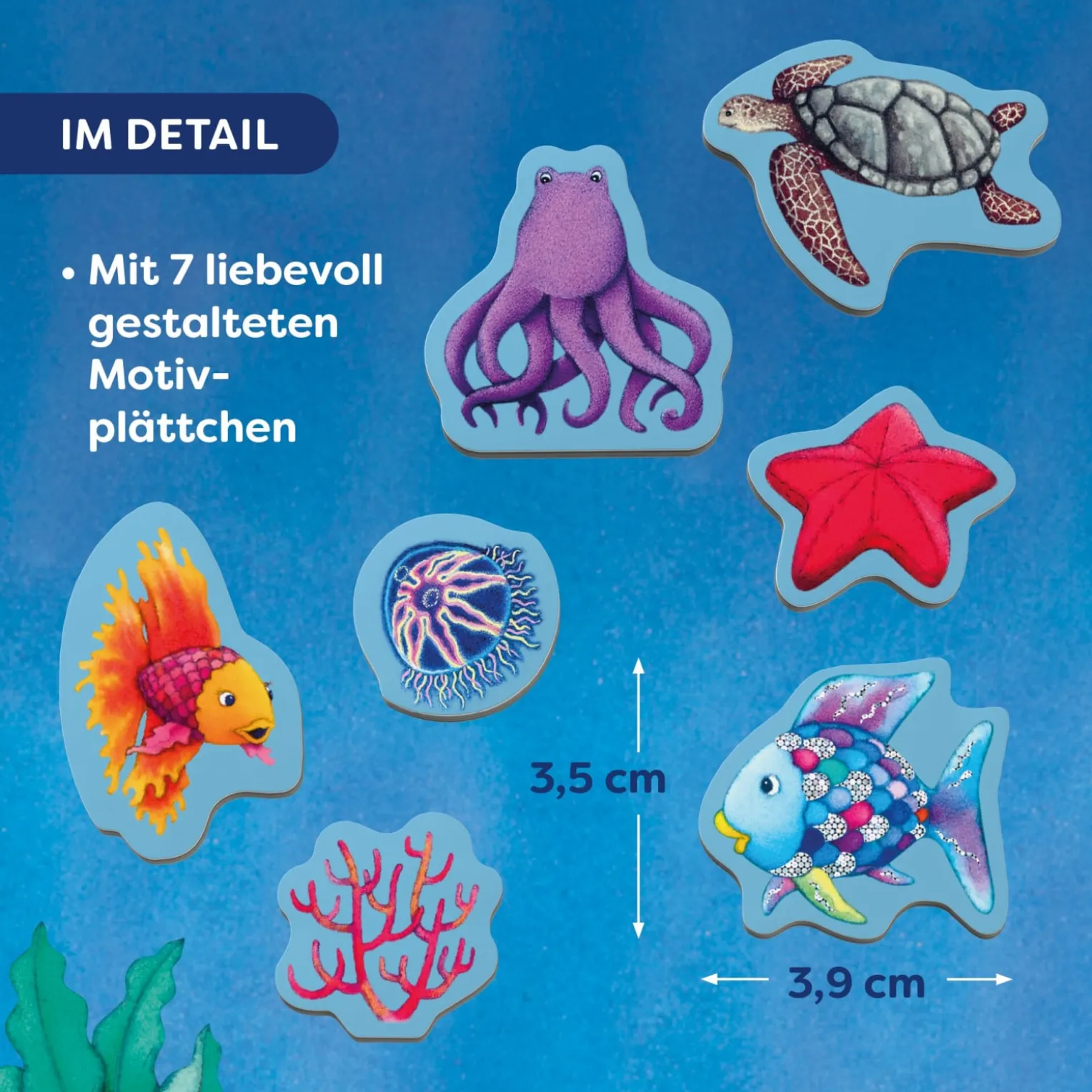 Magnetspiel Vario Der Regenbogenfisch, ab 3 Jahren
