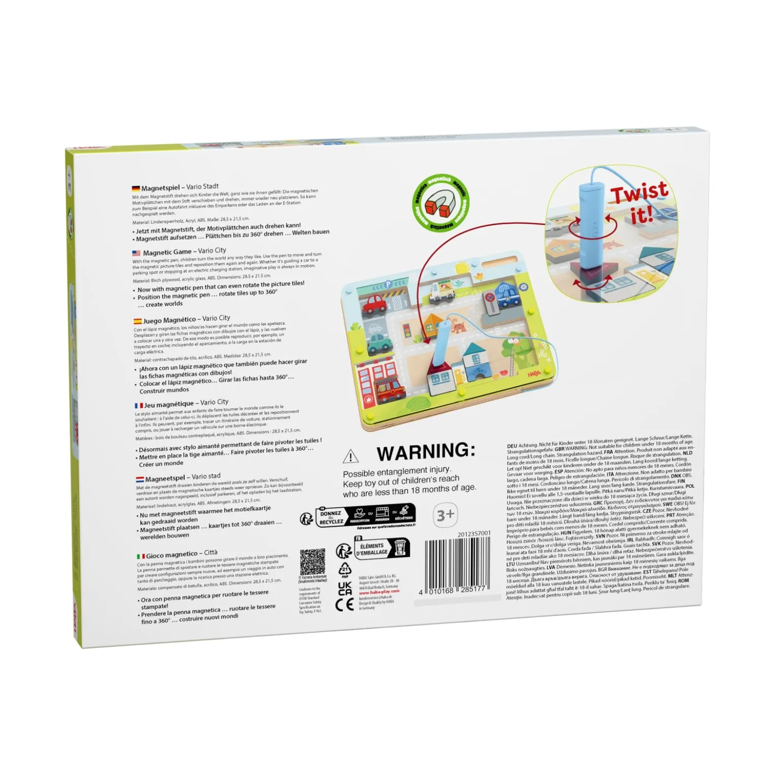 Magnetspiel Vario Stadt