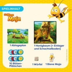 Meine ersten Spiele – Biene Maja Honigbaum, Farben-Zuordnung, ab 2 J.