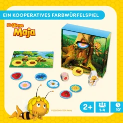 Meine ersten Spiele – Biene Maja Honigbaum, Farben-Zuordnung, ab 2 J.