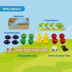 Meine ersten Spiele – Erster Obstgarten, Farbenspiel, ab 2 Jahren