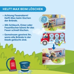 Meine ersten Spiele – Feuerwehr, Memo-Spiel, ab 2 Jahren