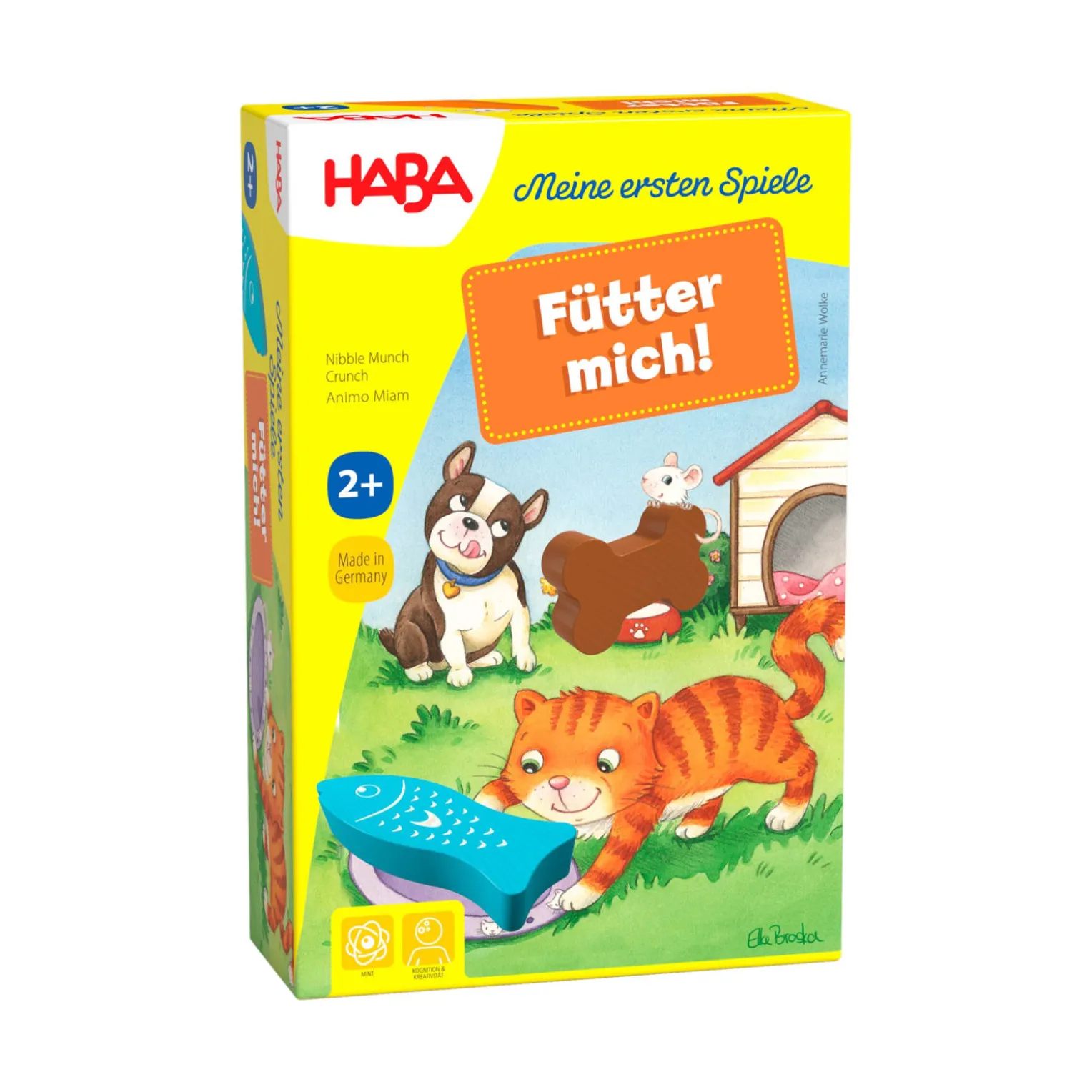 Meine ersten Spiele – Fütter mich!, Memo, Zuordungsspiel, ab 2 Jahren