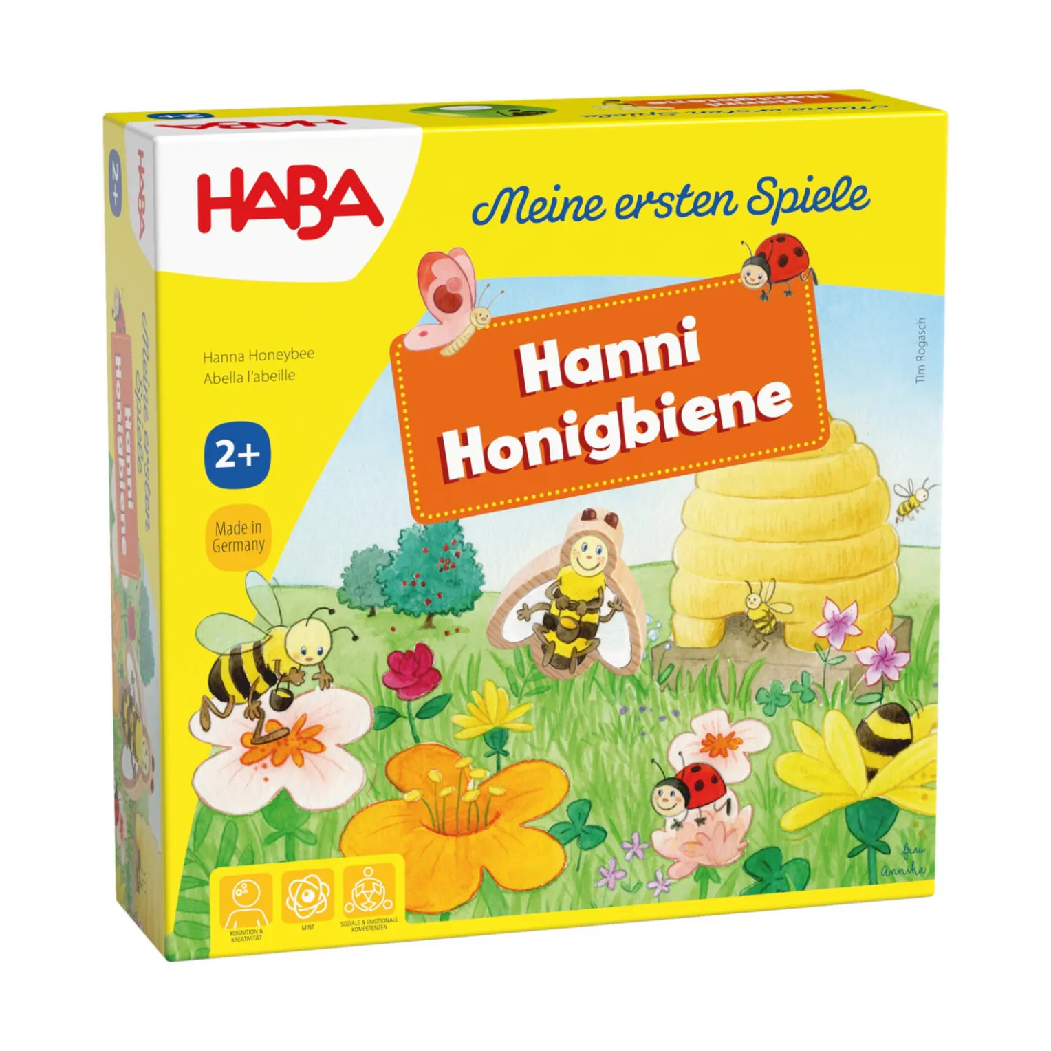 Meine ersten Spiele – Hanni Honigbiene, Farben-Zuordnungsspiel, ab 2 J