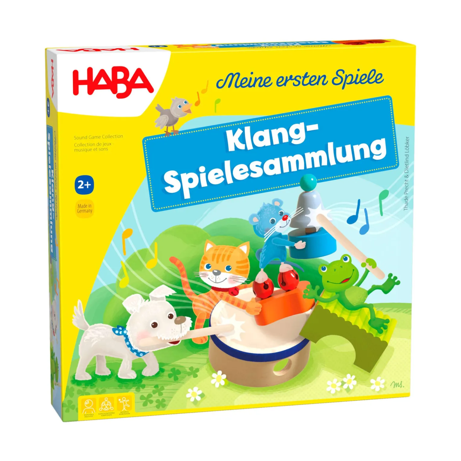 Meine ersten Spiele - Klangspielsammlung, 10 Klangspiele, ab 2 Jahren