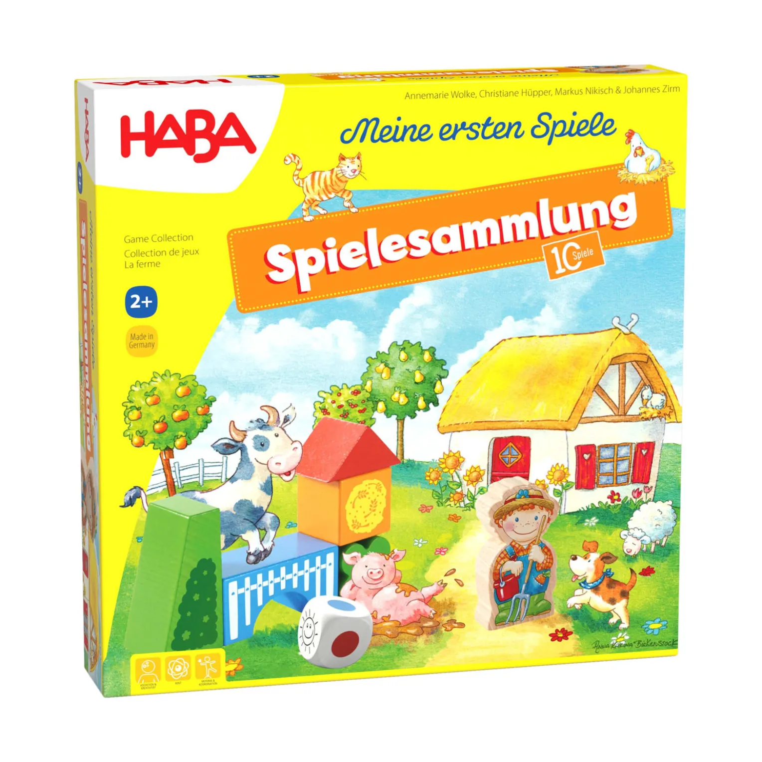 Meine ersten Spiele – Spielesammlung, 10 Spiele, ab 2 Jahren