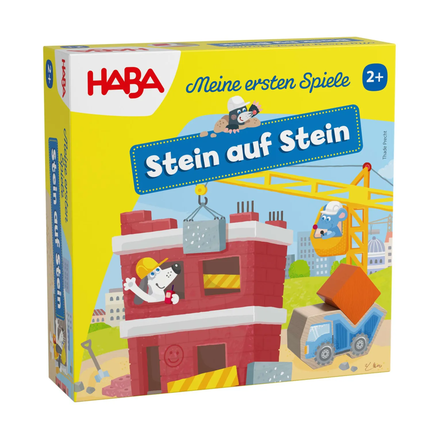 Meine ersten Spiele – Stein auf Stein, Stapelspiel, Holz, ab 2 Jahren
