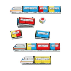 Meine ersten Spiele to go - Farb-Express, Legespiel, ab 2 Jahren