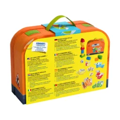 Meine ersten Spiele – Wer baut mit?, Spielkoffer, 10 Holzteile, ab 2 J