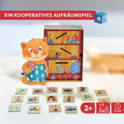 Meine ersten Spiele – Wir räumen auf, Zuordungsspiel, ab 2 Jahren