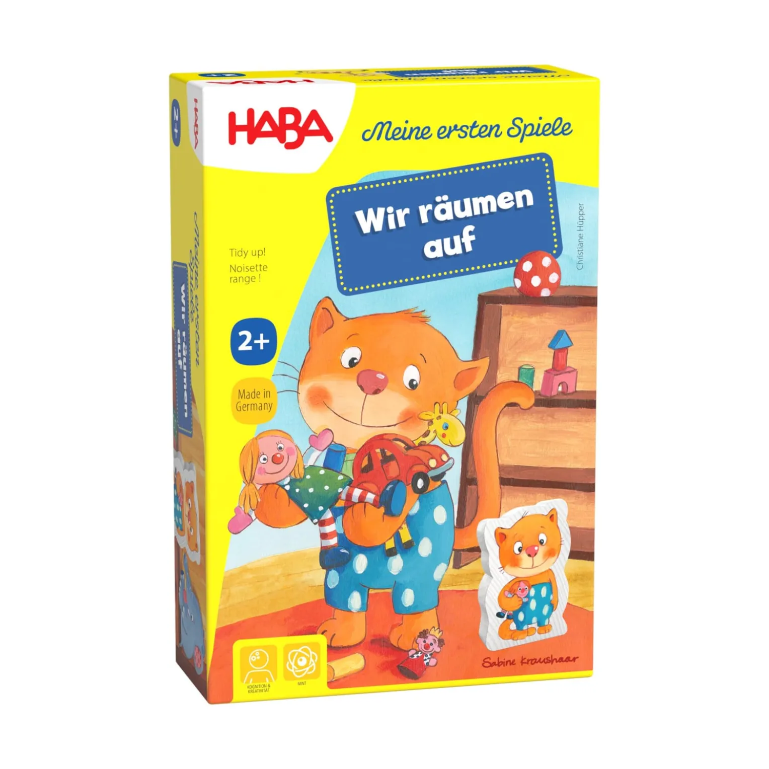 Meine ersten Spiele – Wir räumen auf, Zuordungsspiel, ab 2 Jahren