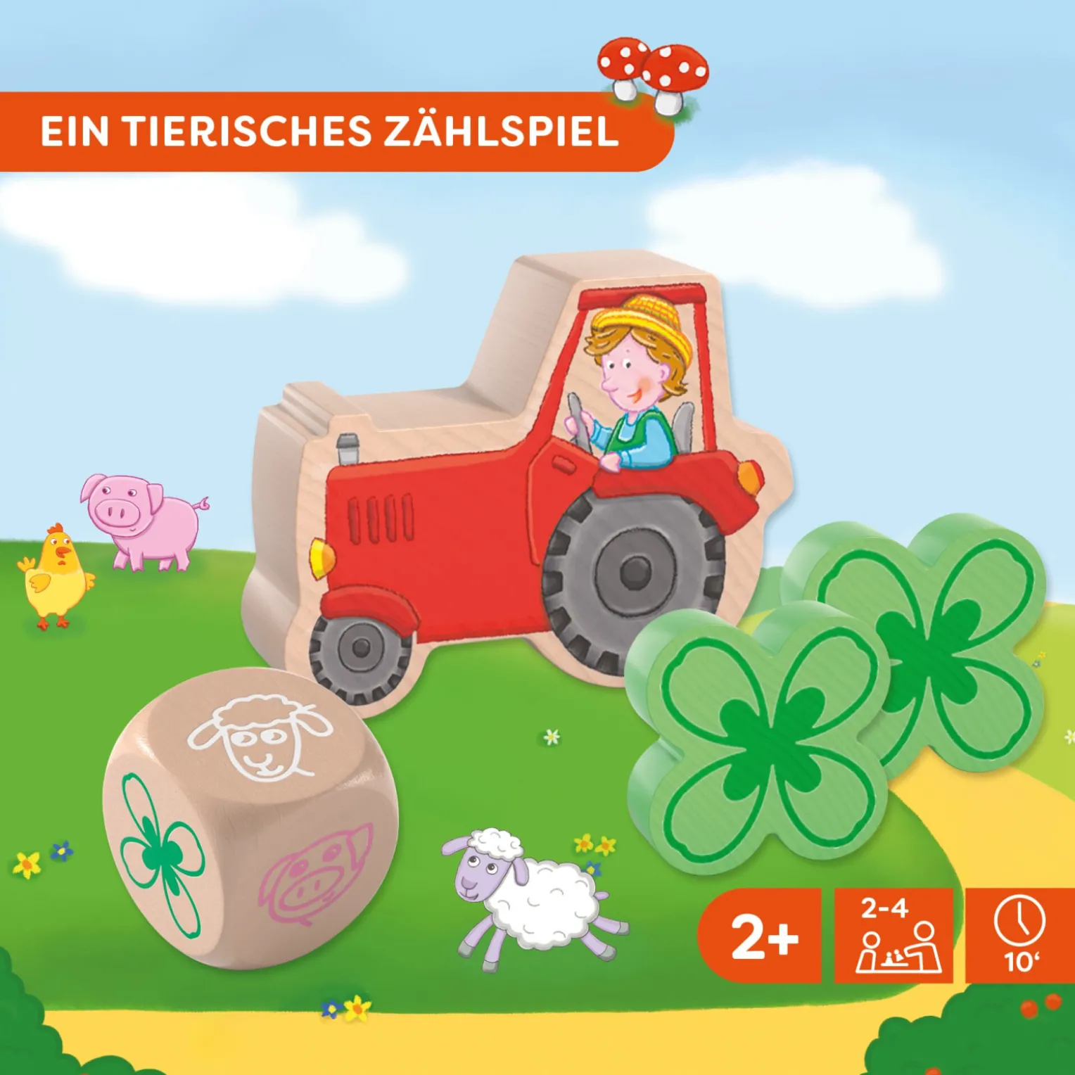 Meine ersten Spiele – Zähl mal!, Lernspiel Zahlen, ab 2 Jahren