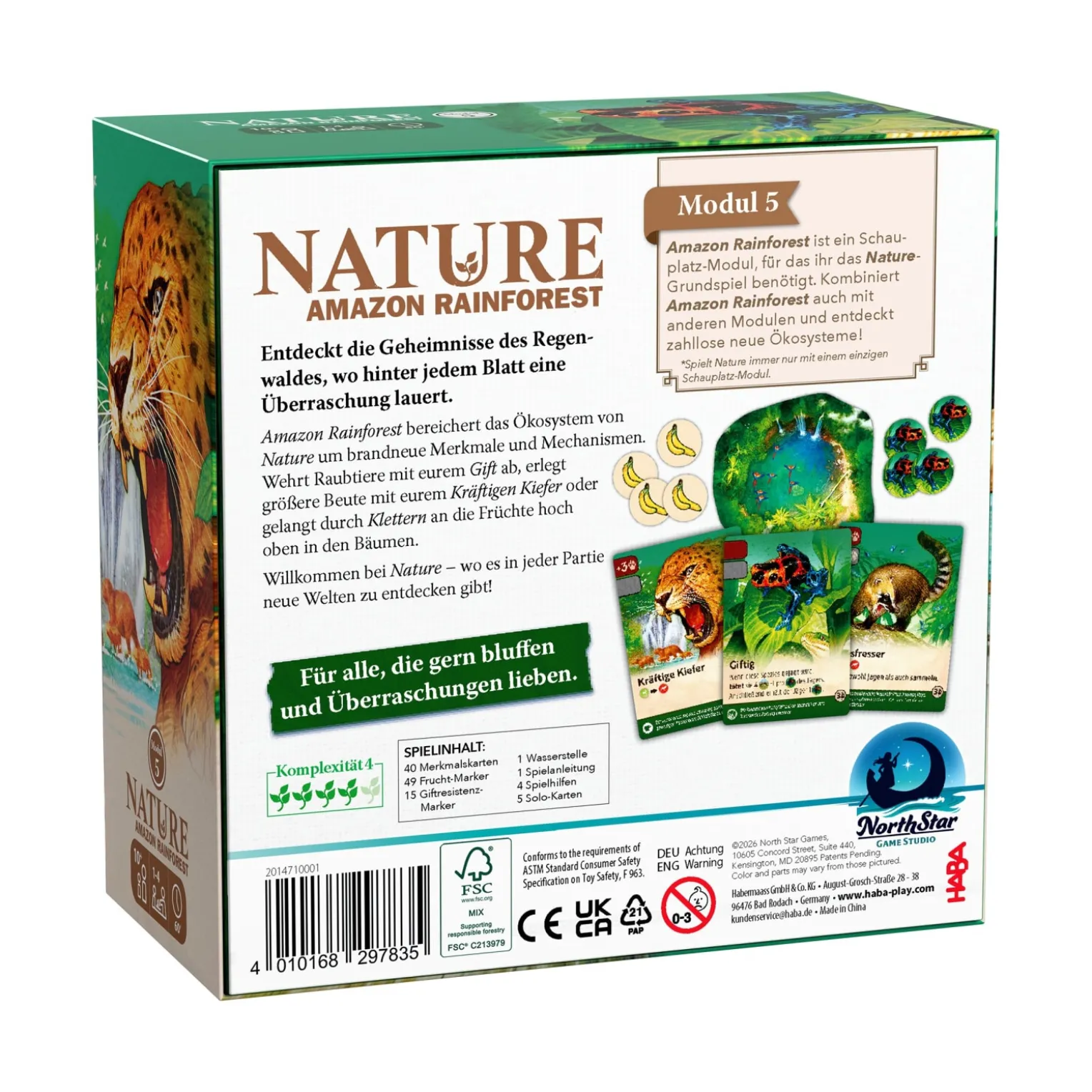 Nature Amazon Rainforest, Erweiterung Modul 5, ab 10 Jahren