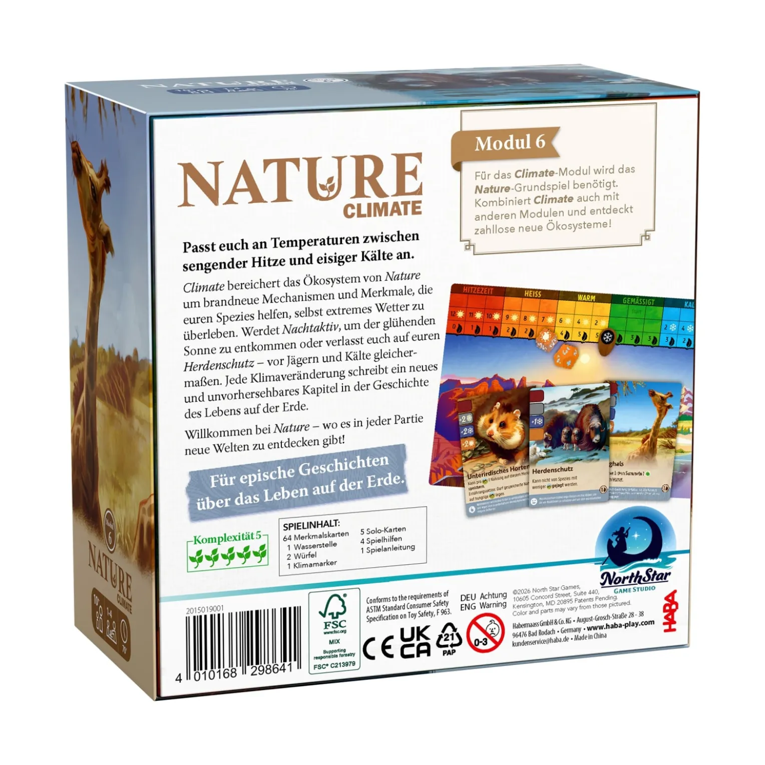Nature Climate, Erweiterung Modul 6, ab 10 Jahren