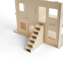 Puppenhaus aus Holz, ca. 62x26x41cm