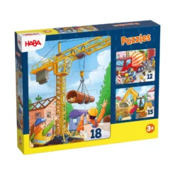 Puzzles Baustellenfahrzeuge