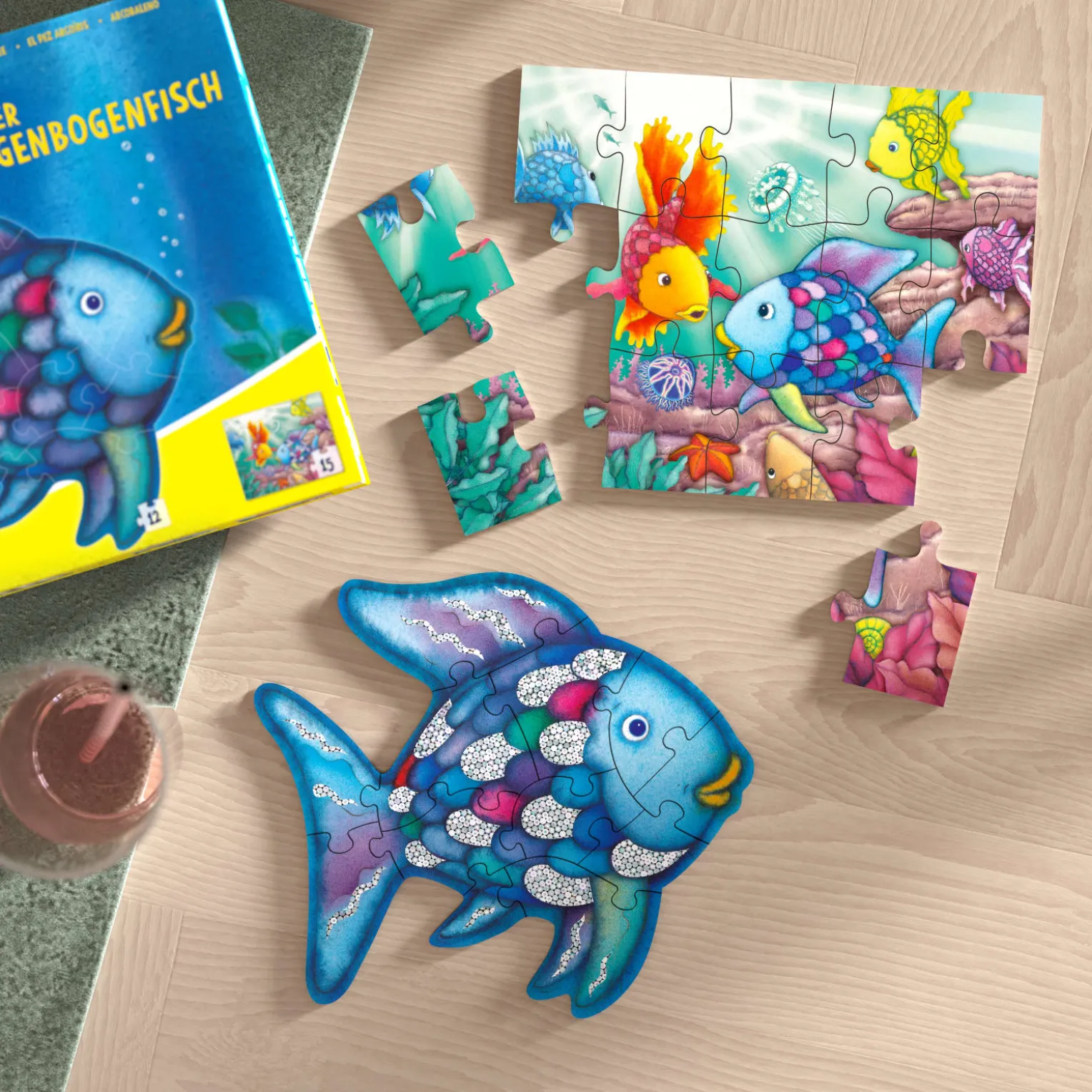 2 Puzzles - Der Regenbogenfisch