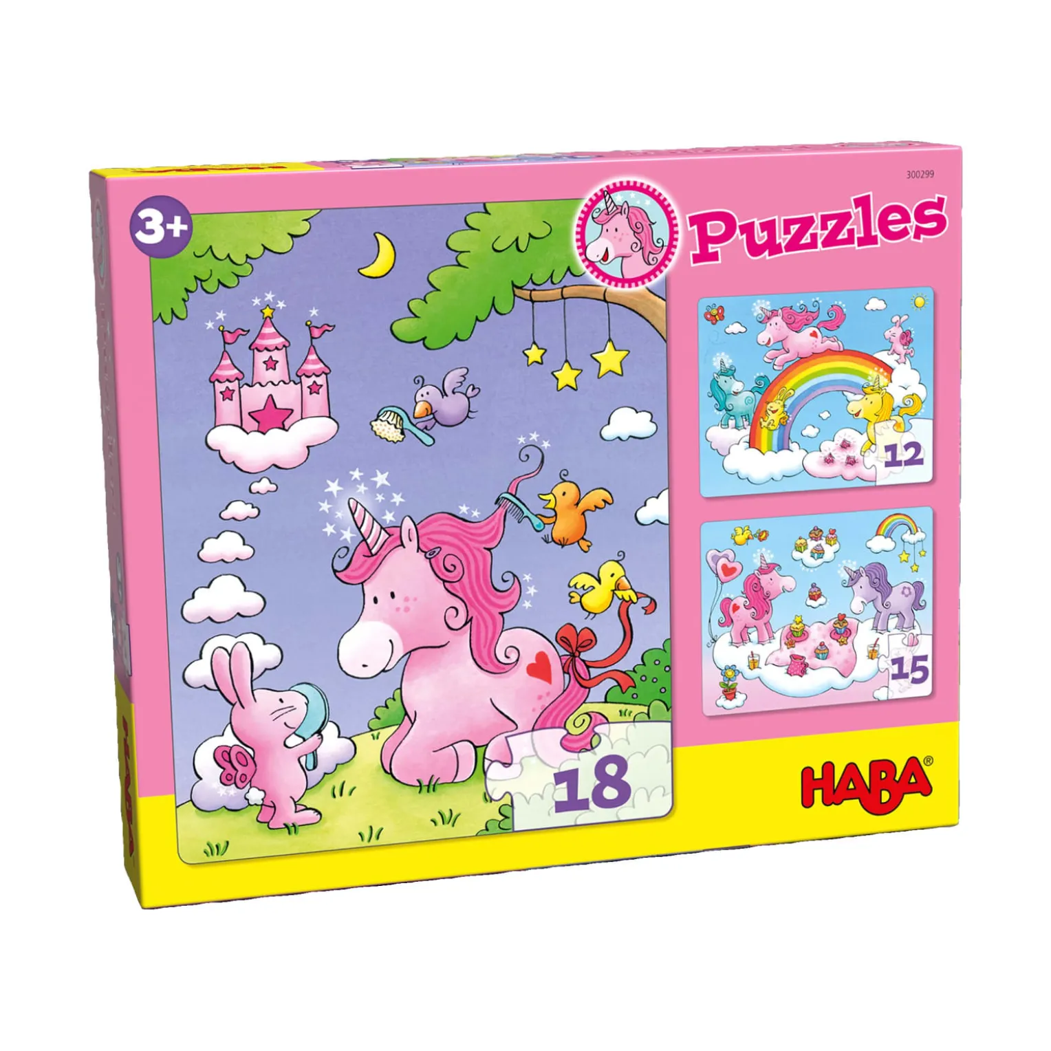 Puzzles Einhorn Glitzerglück