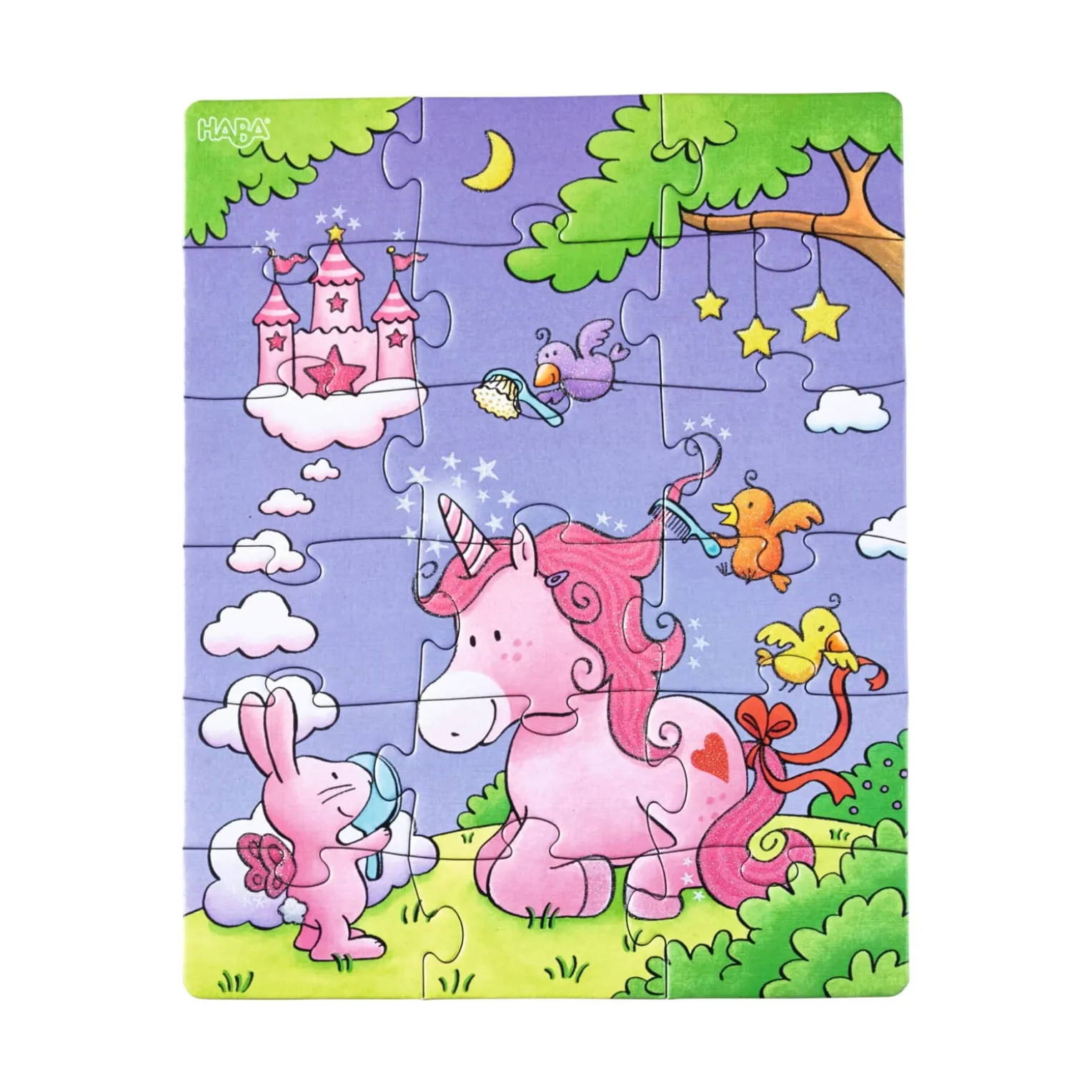 Puzzles Einhorn Glitzerglück
