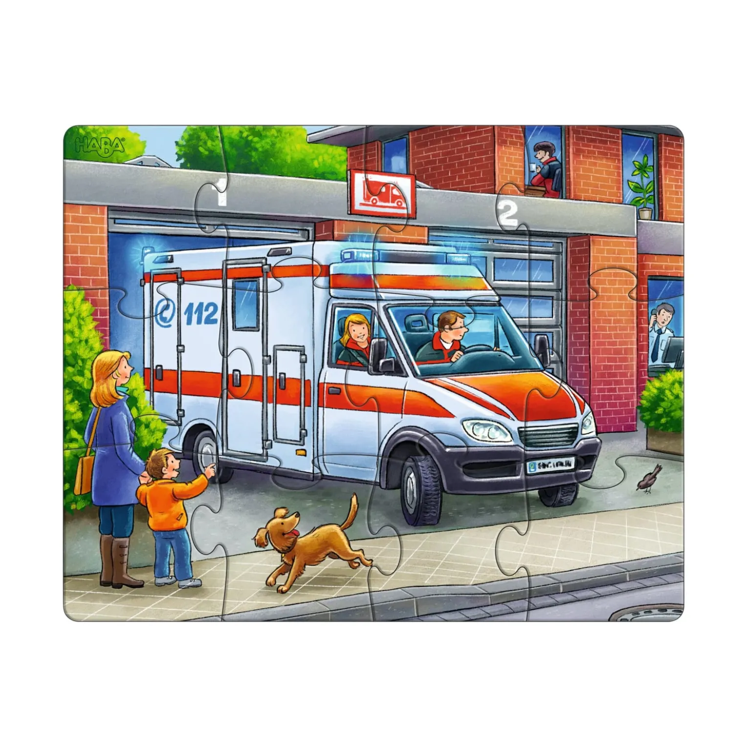 Puzzles Polizei, Feuerwehr & Co.