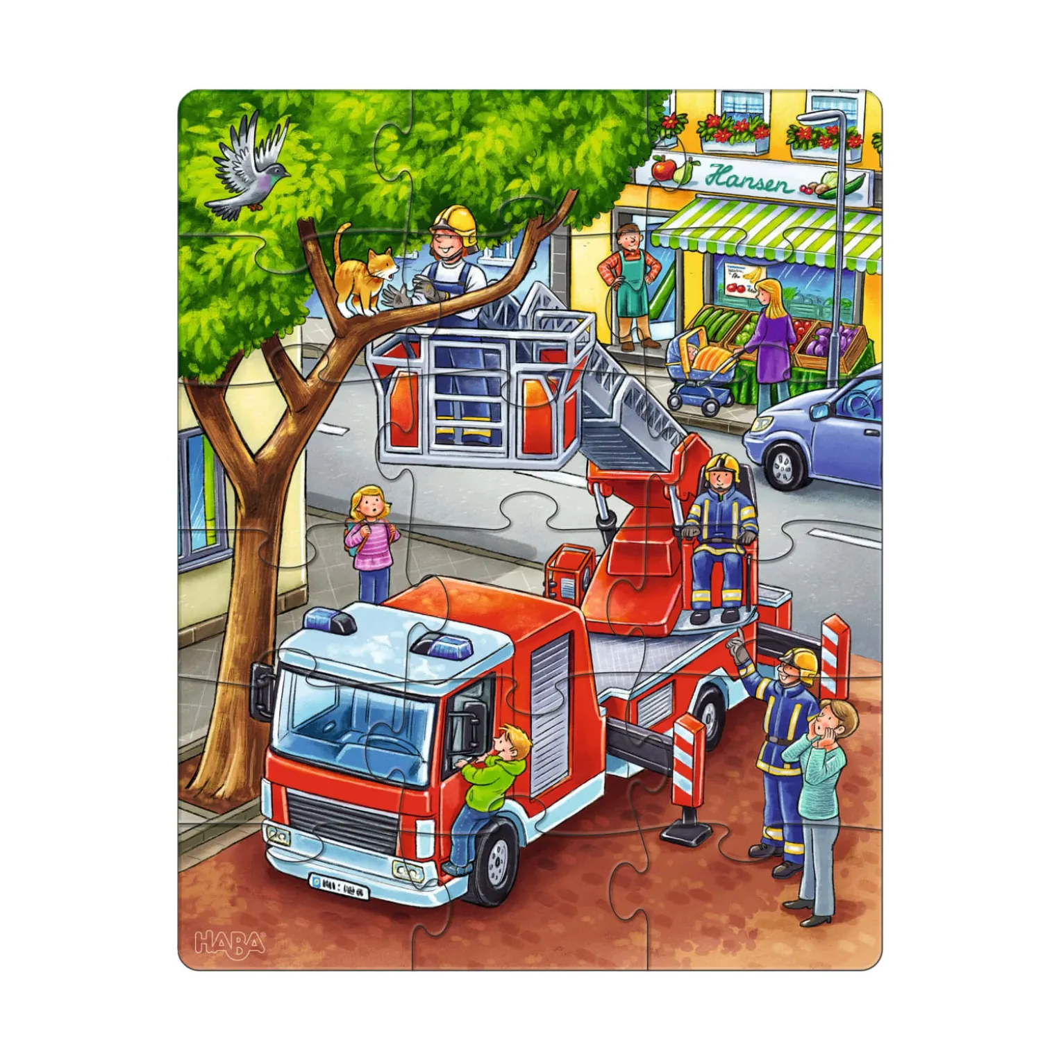 Puzzles Polizei, Feuerwehr & Co.