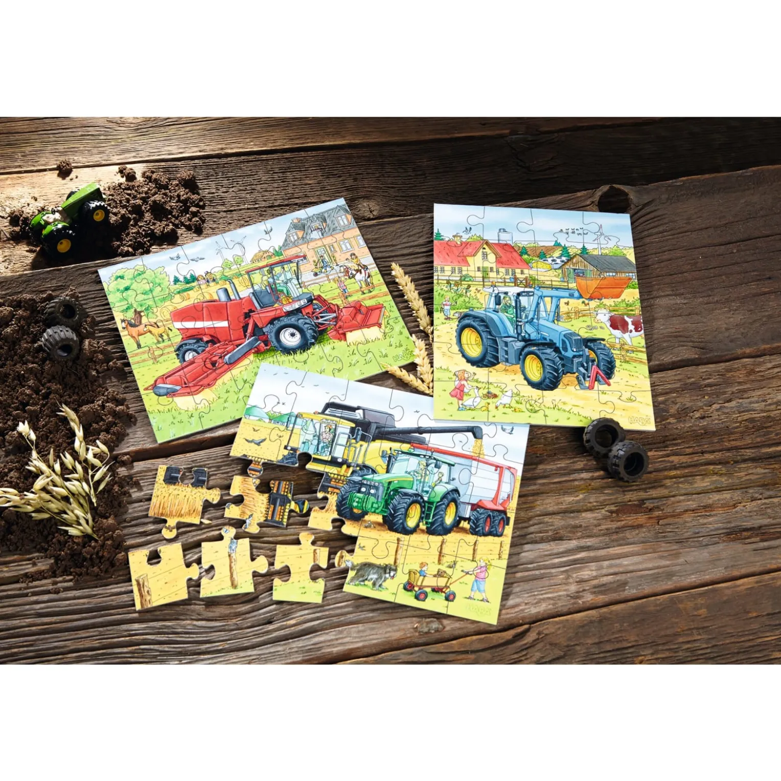 Puzzles Traktor und Co.