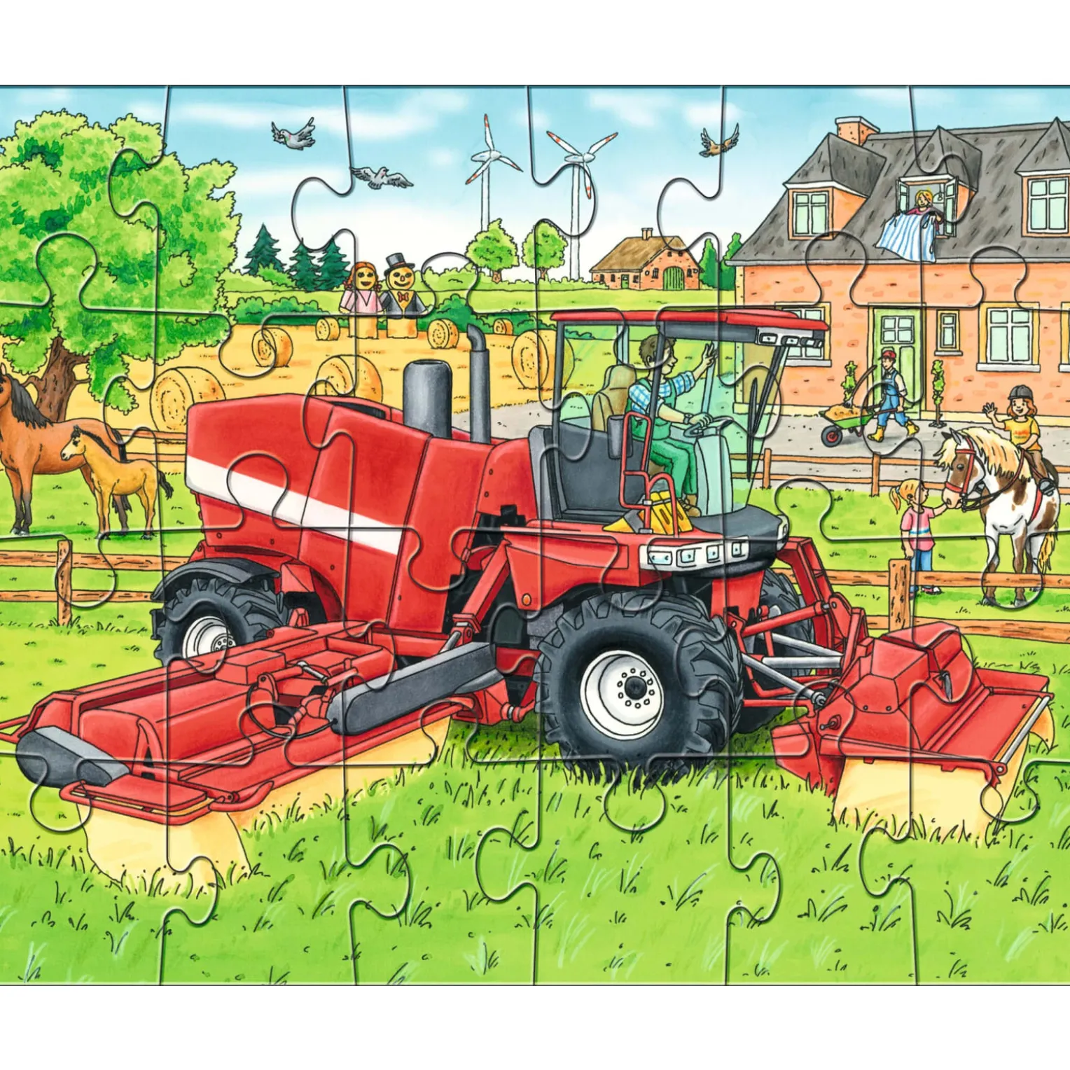Puzzles Traktor und Co.