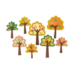 Sachenmacher Erstes Kleben Laubwald, Fensterbild Herbst, 8 St., ab 3 J