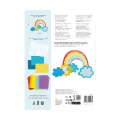 Sachenmacher Erstes Kleben Regenbogen, Fensterbild, 6 St., ab 3 Jahren