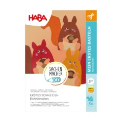 Sachenmacher Erstes Schneiden Eichhörnchen, Bastelset Herbst, ab 3 J.