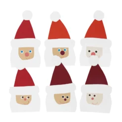 Sachenmacher Erstes Schneiden Nikoläuse, Bastelset Weihnachten, ab 3 J