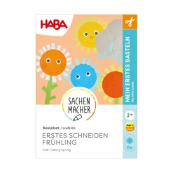 Sachenmacher erstes Schneiden Blumen, Bastelset Sonnenblumen, ab 3 J.
