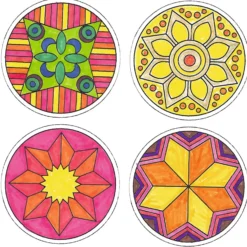 Sachenmacher Mandala-Stempel, 6 Stück