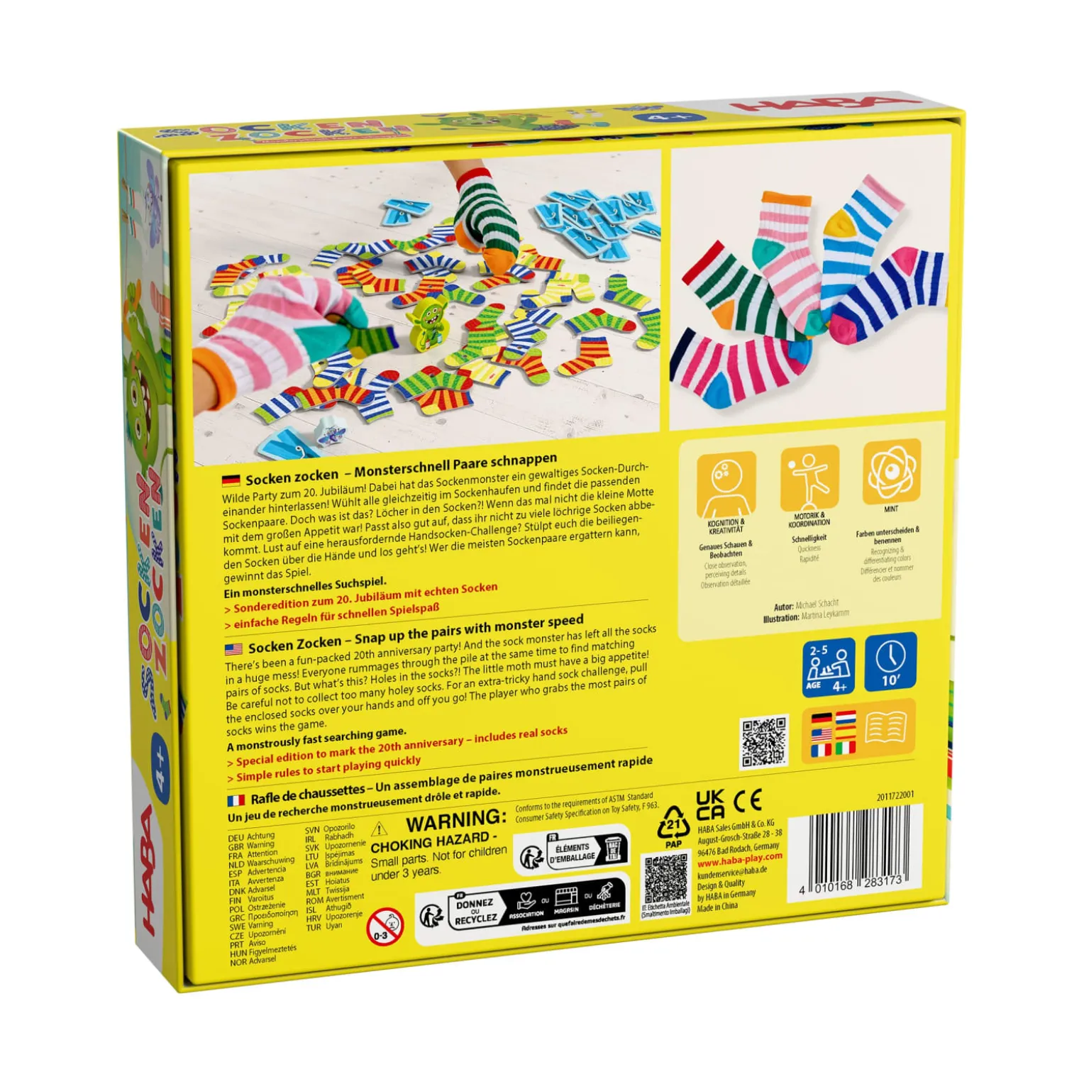 Socken zocken – Limitierte Jubiläums-Edition