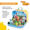Spielkoffer, Die Biene Maja, mit 10 Holzfiguren, ab 18 Monaten