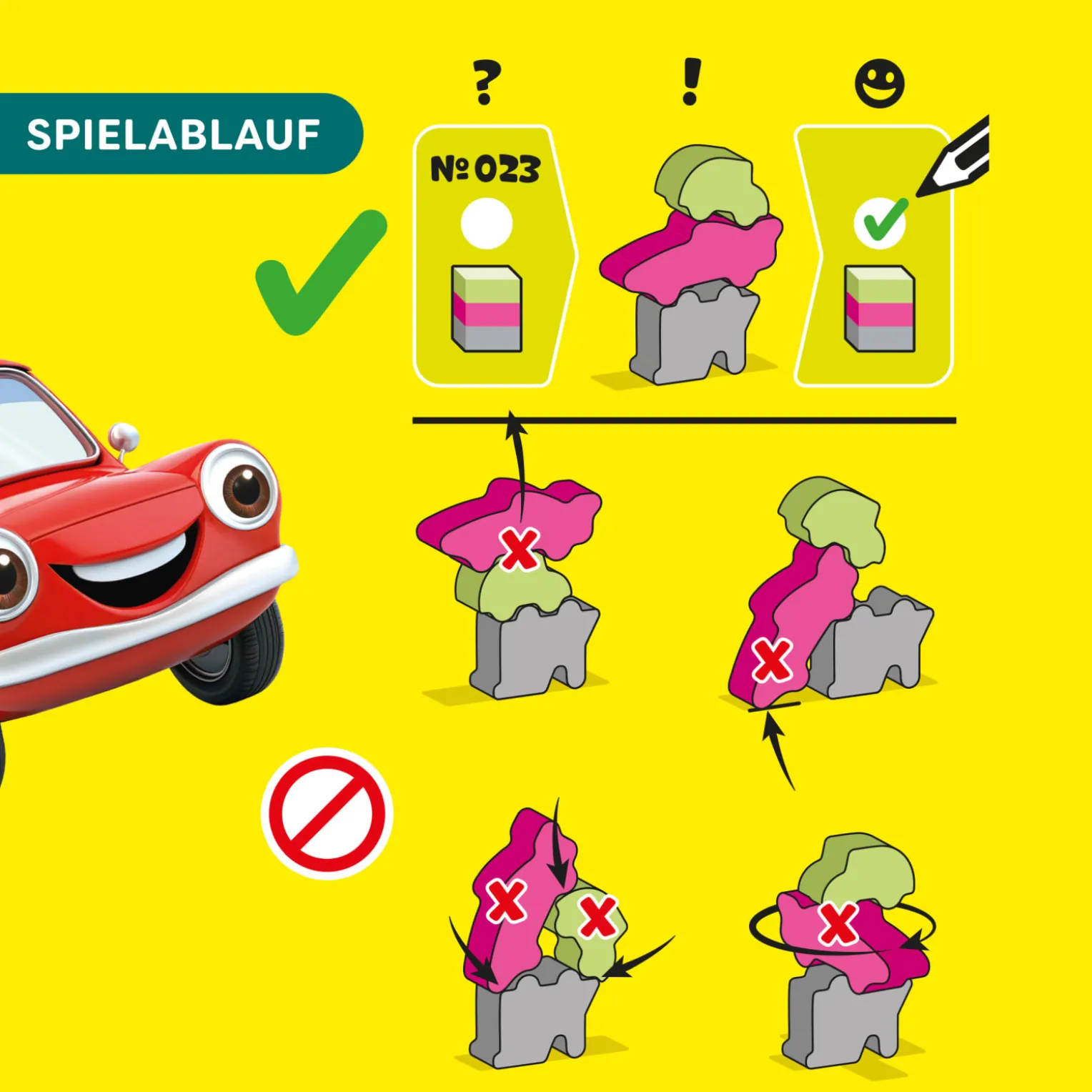 Stacking Challenge Vehicles, Stapelspiel Fahrzeuge, ab 6 Jahren