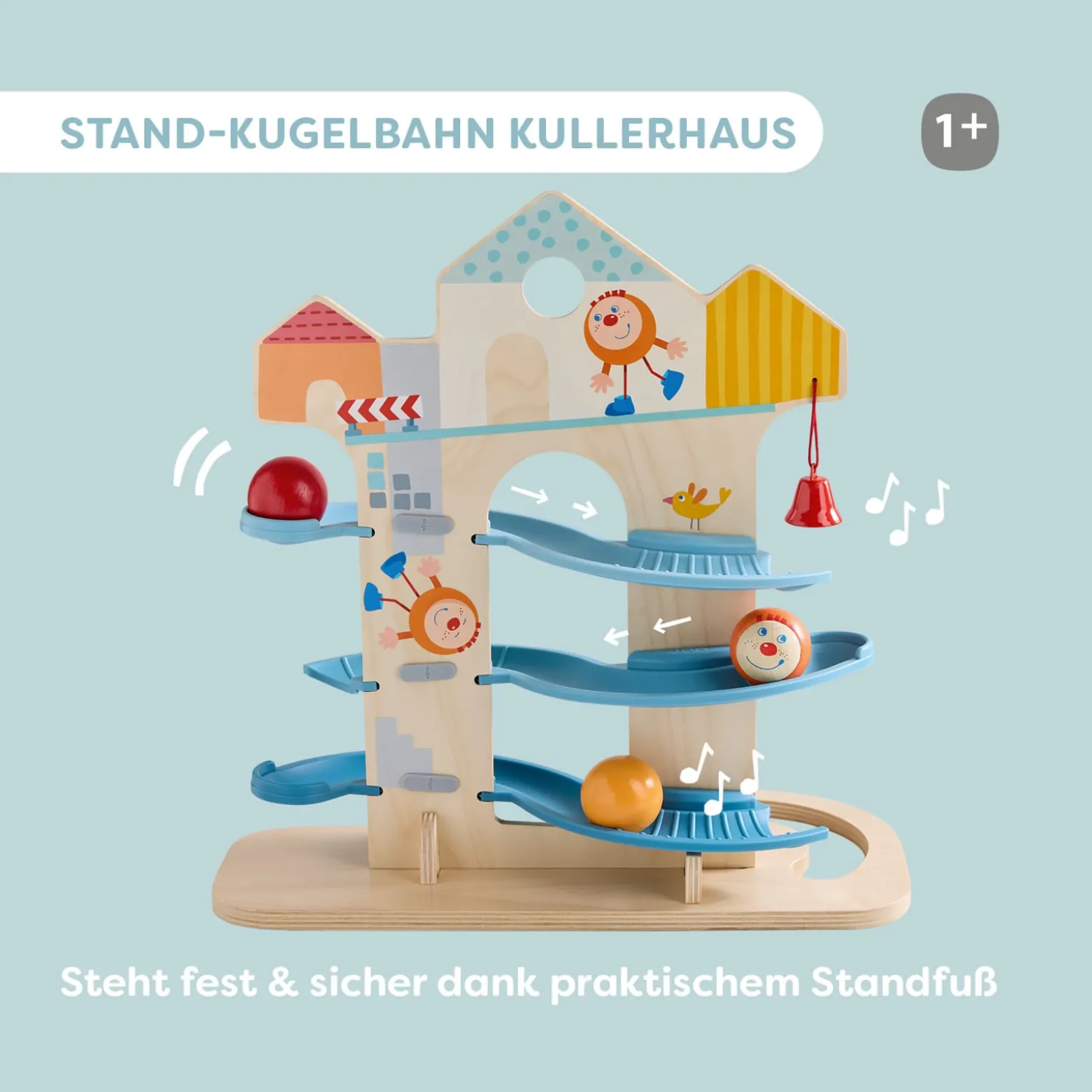 Stand-Kugelbahn Kullerhaus