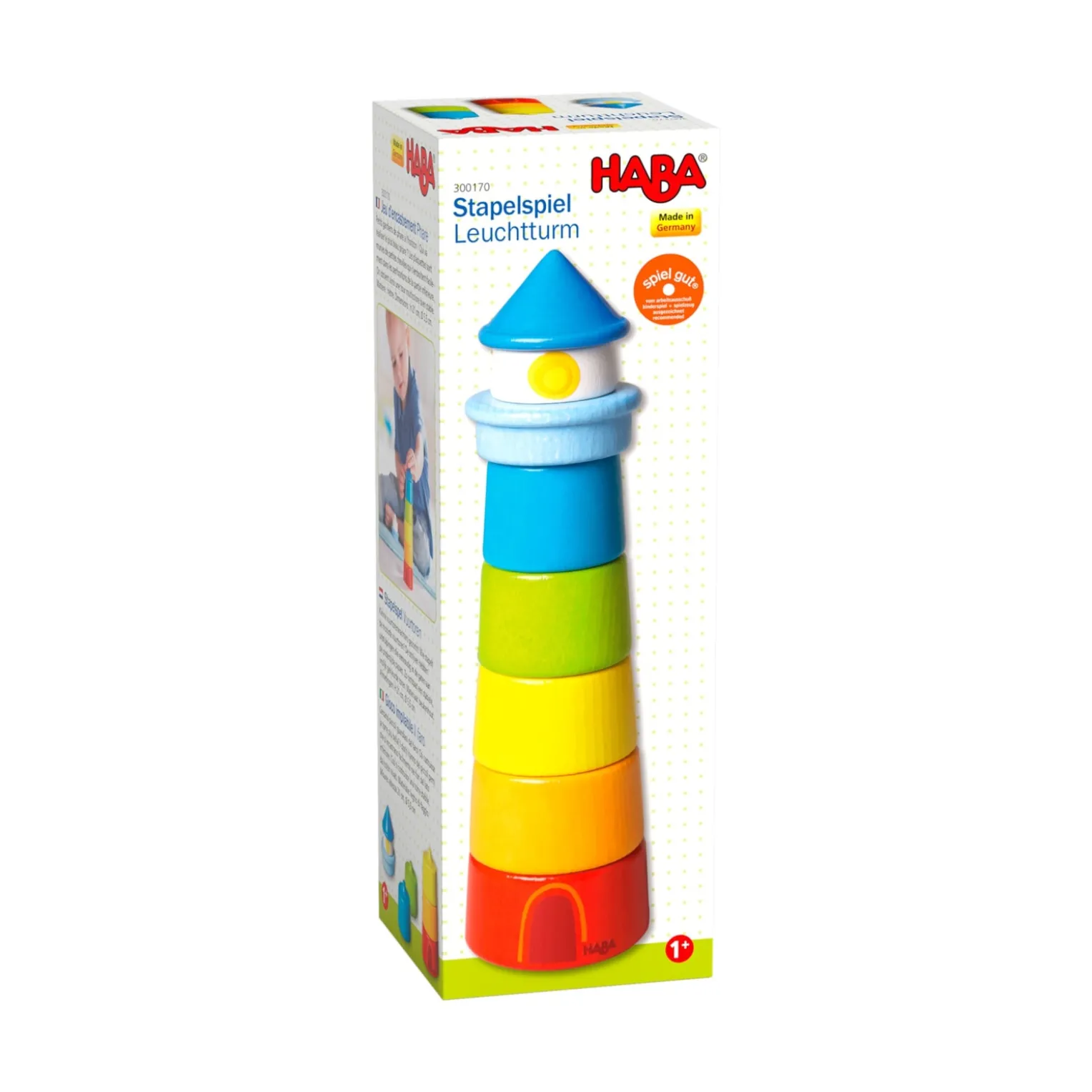 Stapelspiel Leuchtturm