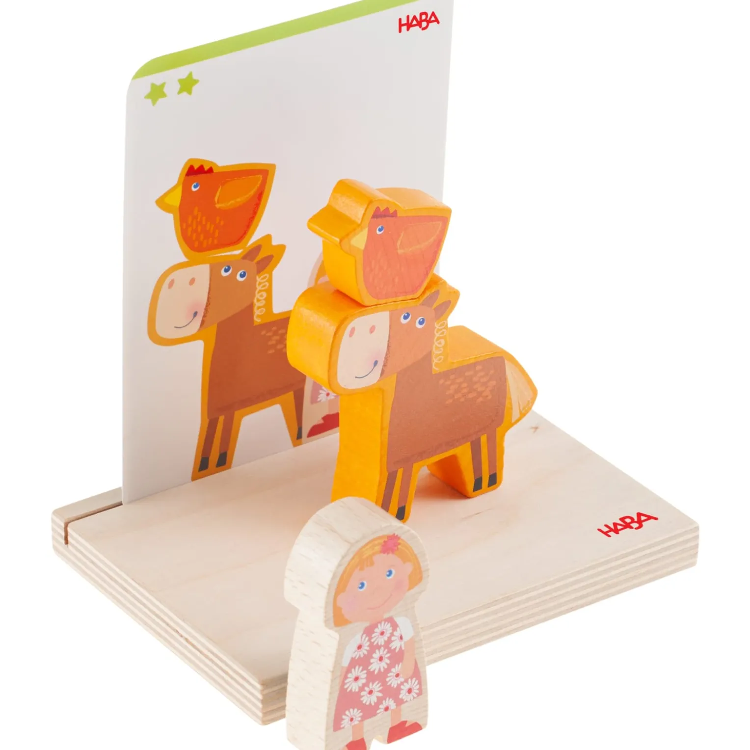 Stapelspielzeug Bauernhof
