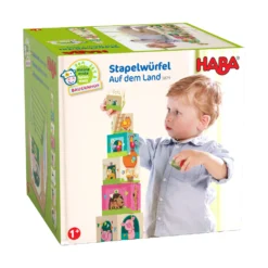 Stapelwürfel Auf dem Land
