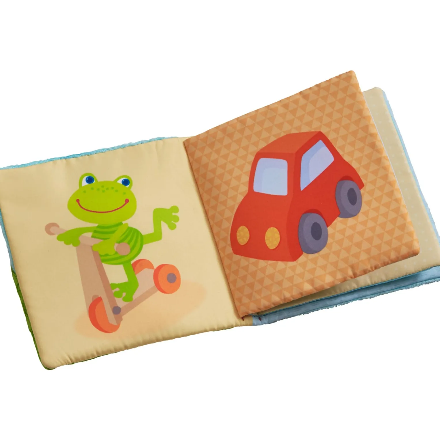 Stoffbuch Zauberfrosch