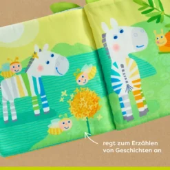Stoffbuch Zebra