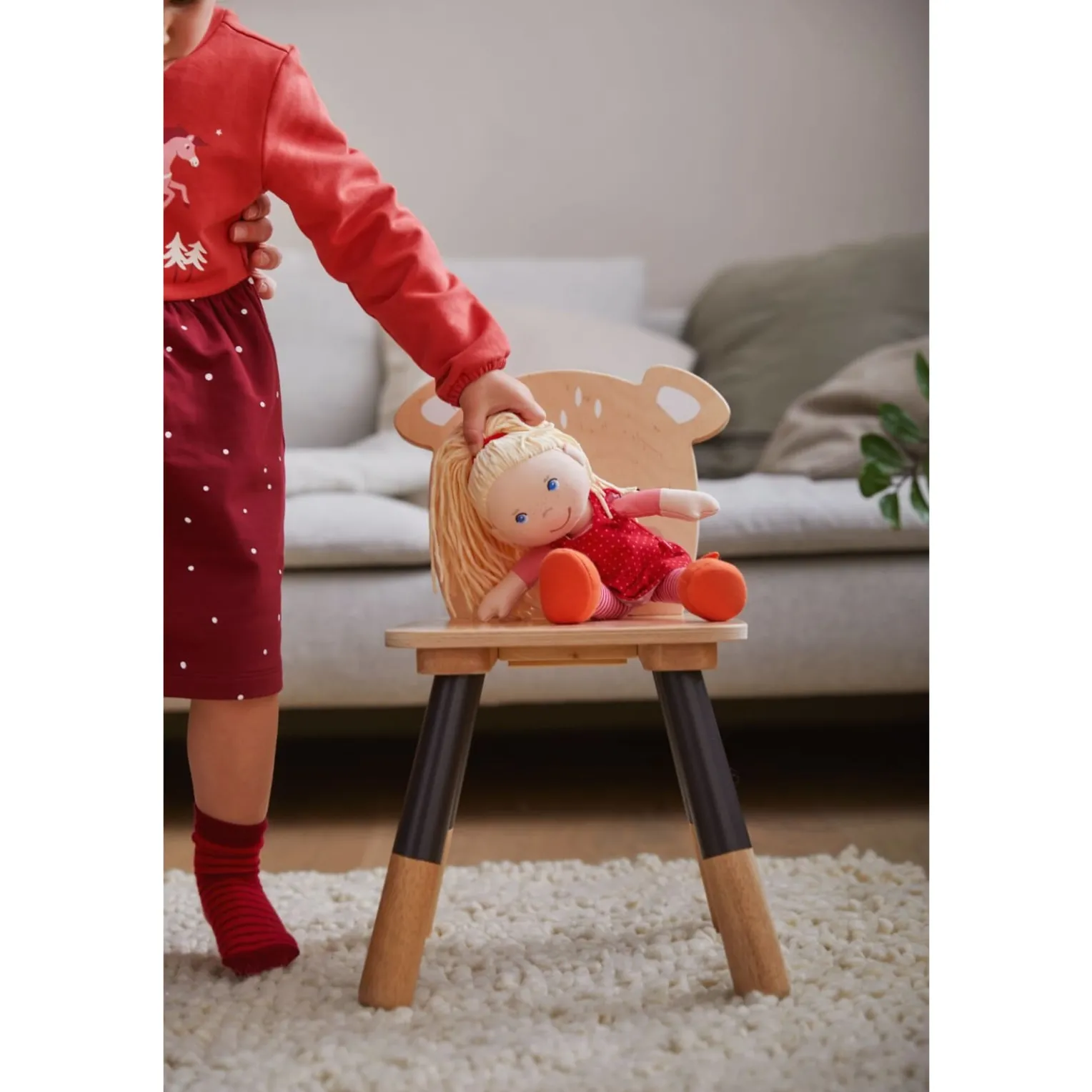 Stoffpuppe Annelie, 30 cm